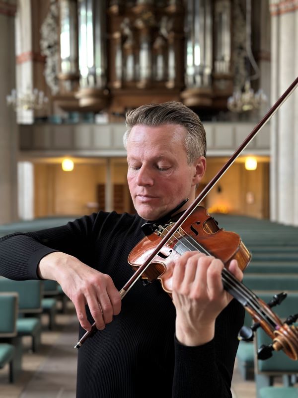 Wolfgang Jungraithmayr mit Violine